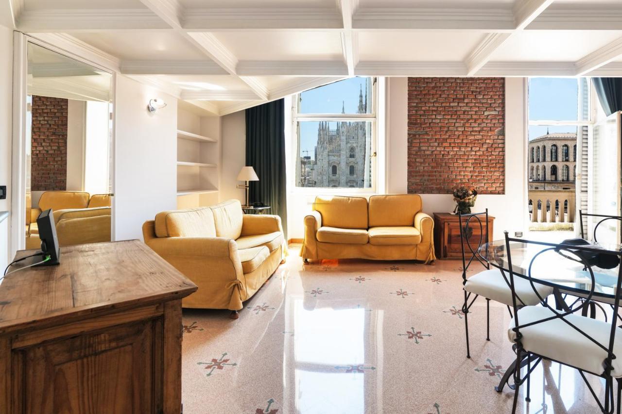 Duomo Cathedral View - Luxury Apartment Mailand Exterior foto